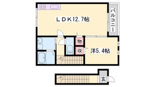 ネットハイツⅡの物件間取画像